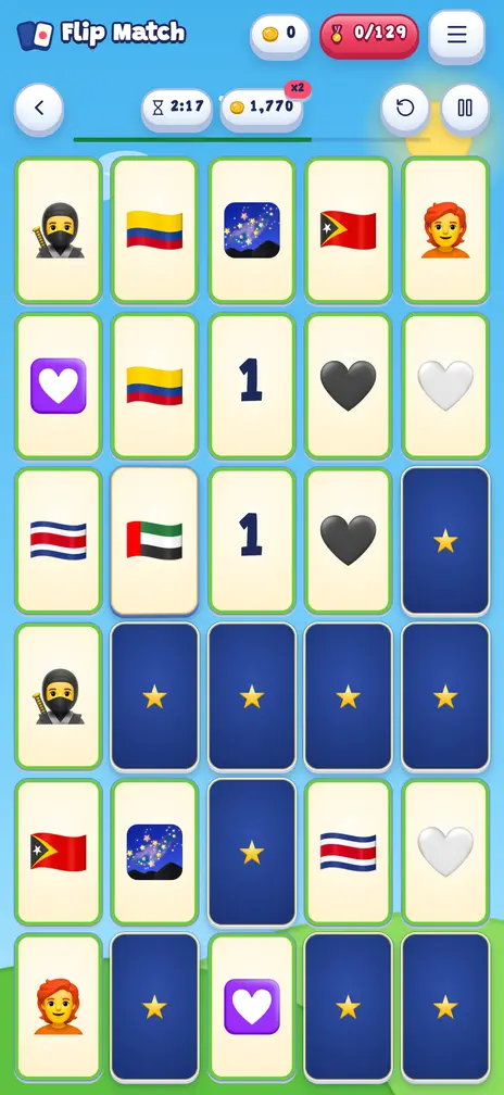 A game in progress