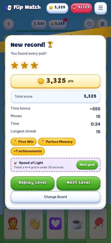 New record